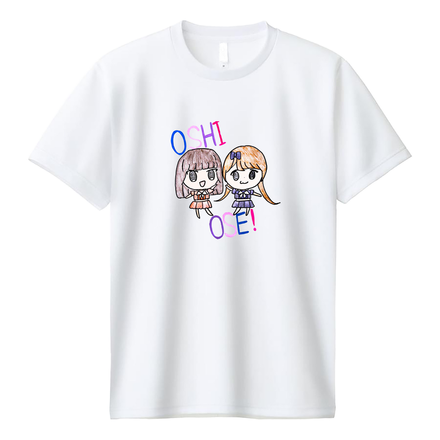 推し推せ!の全推し!オリジナルTシャツ 【しちみ】
